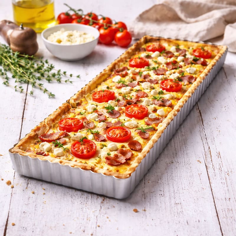 Patisse obdélníková forma na koláč 35 x 11 cm - odnímatelné dno